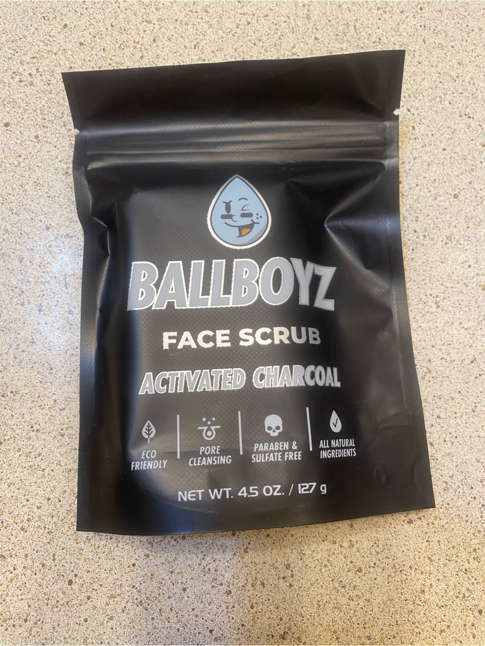 Ballboyz Activated Charcoal Face Scrub
